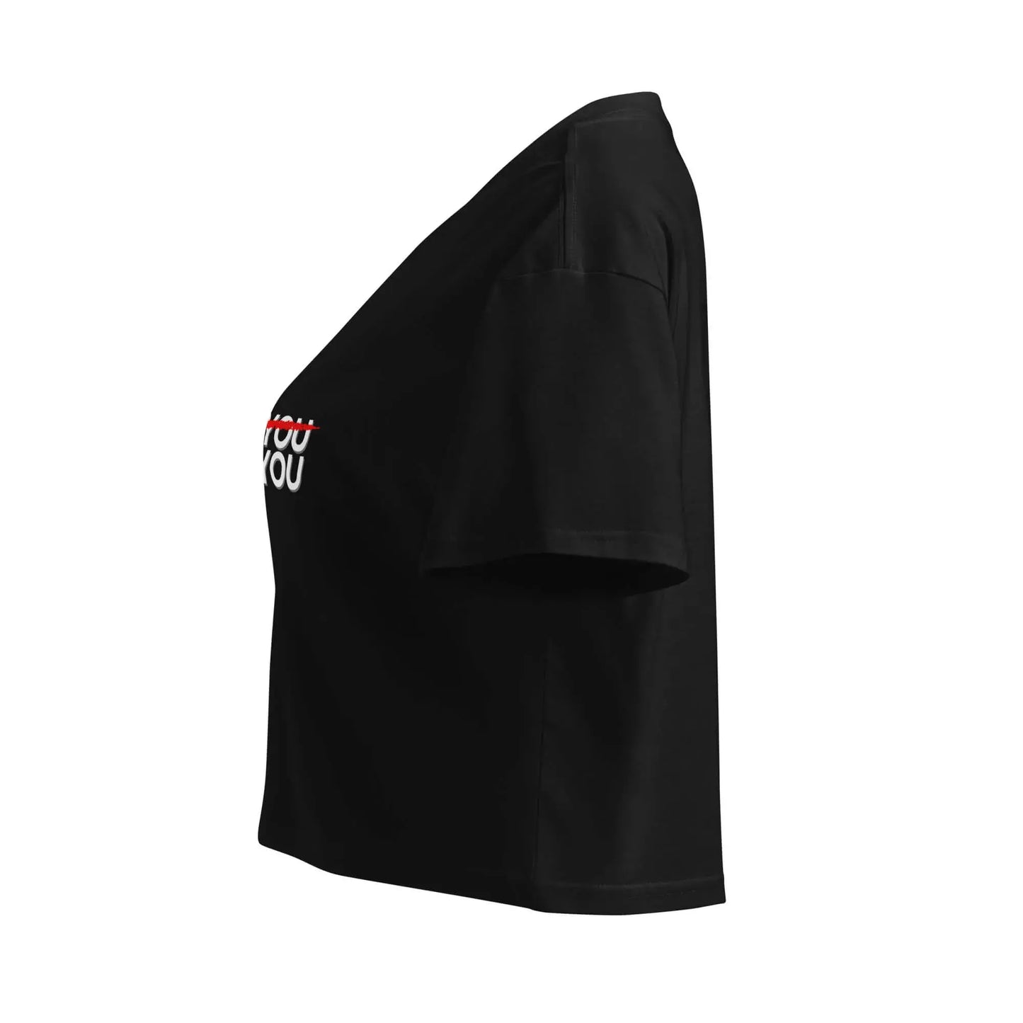 t-shirt court noir fuck you attitude insolente