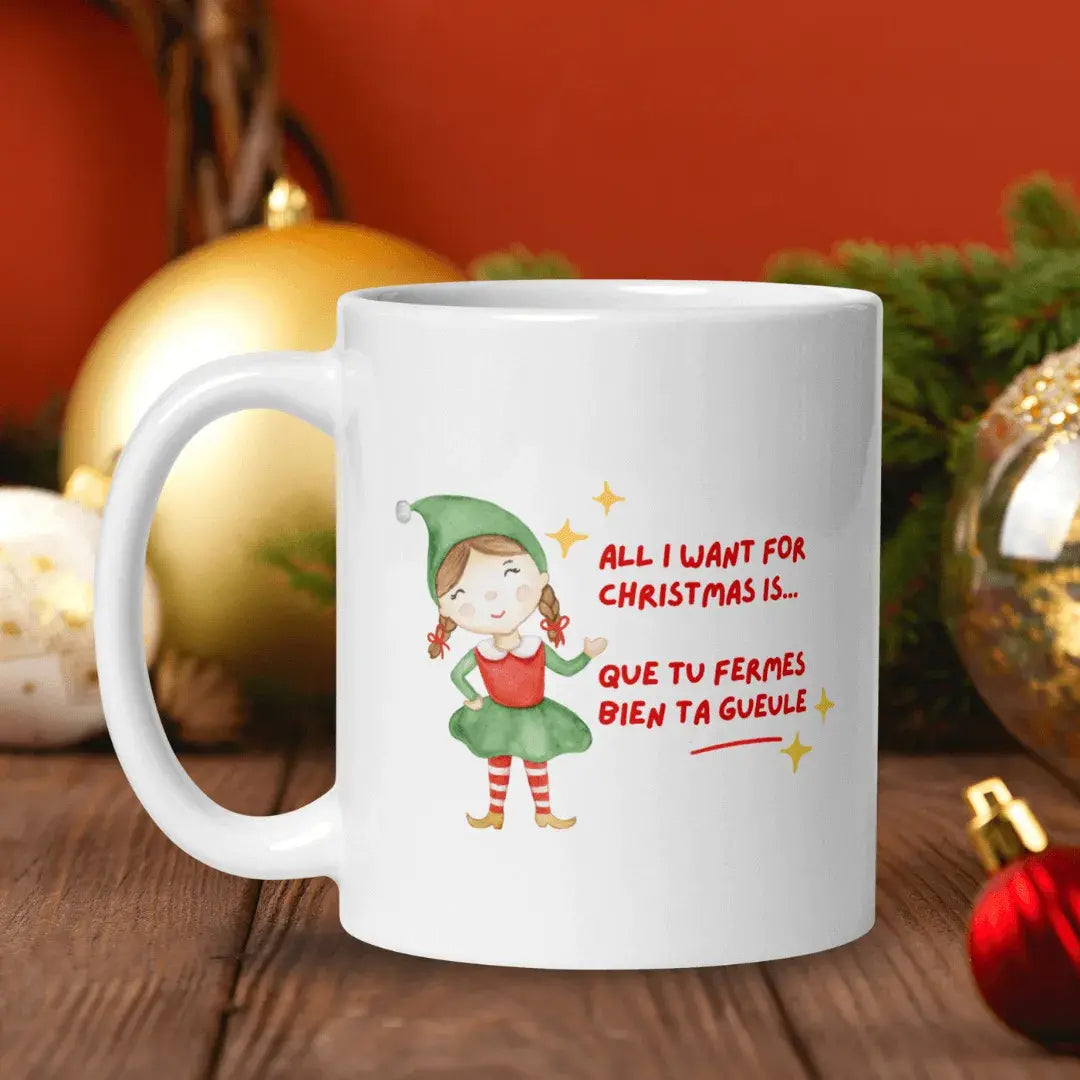 mug drôle et provocateur cadeau de Noël parfait