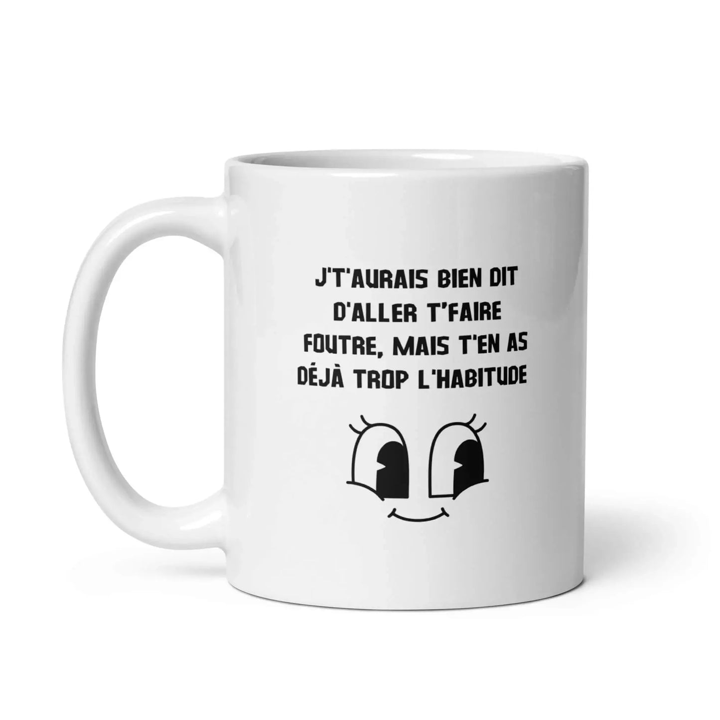 mug humoristique insolent punchline cash et provocante