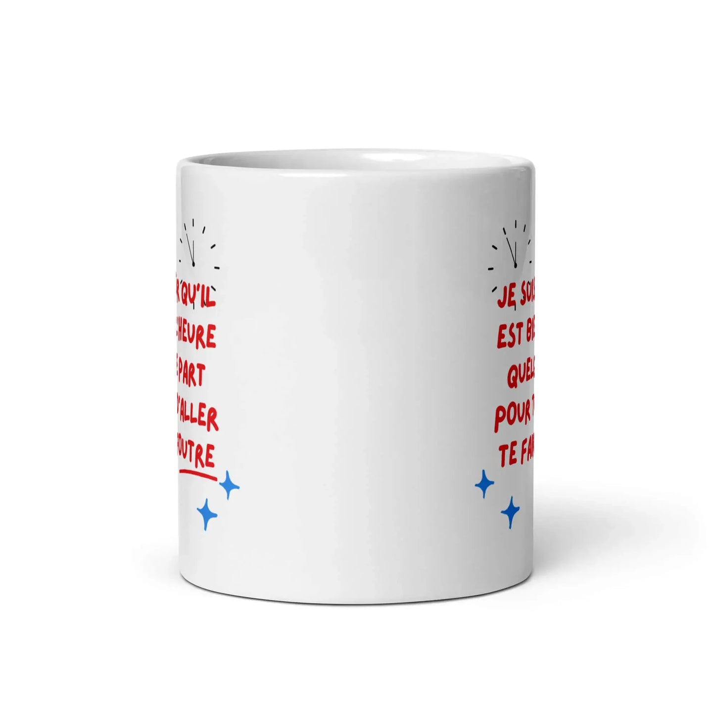 mug drôle et direct message parfait pour un humour piquant et sans filtre