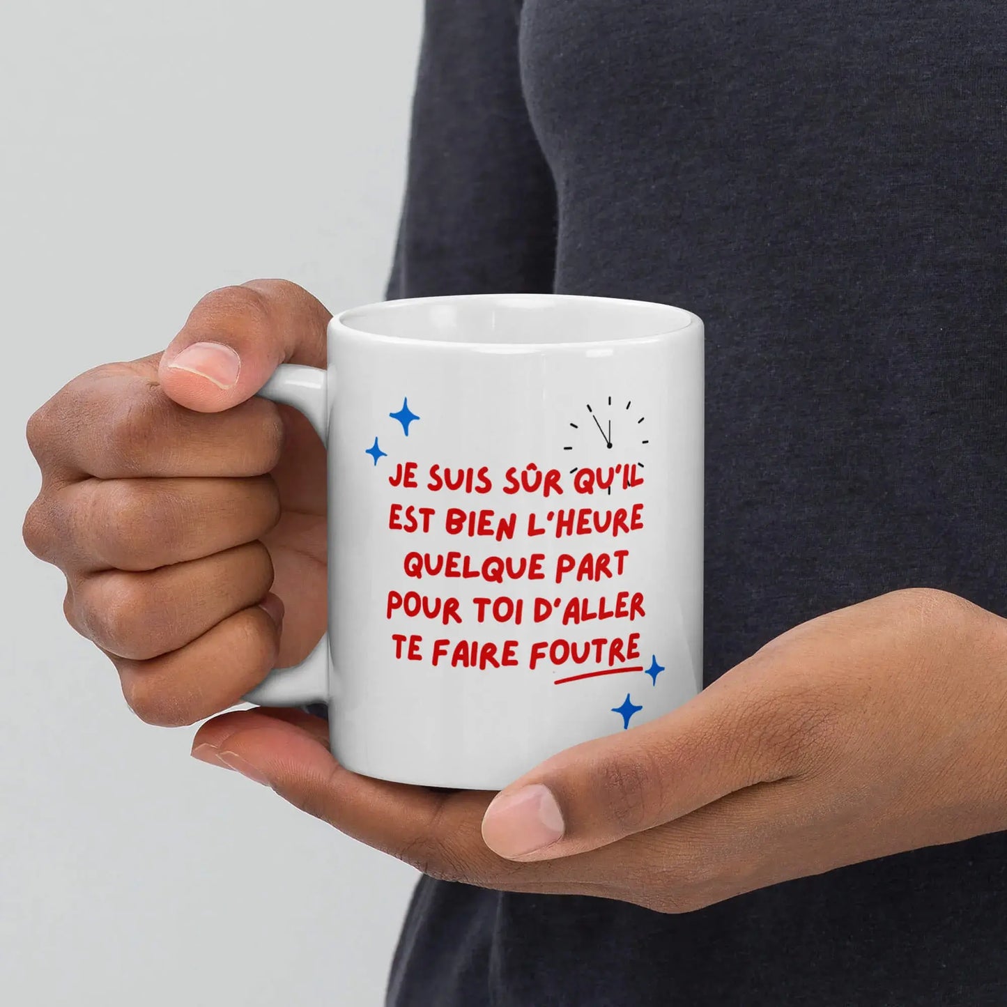 mug humoristique pour envoyer chier les gens relous