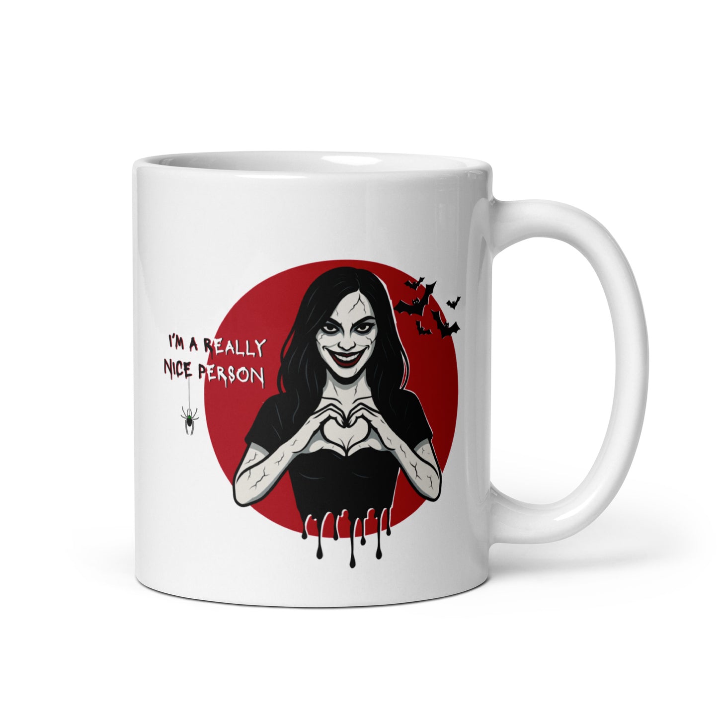 mug femme dark halloween