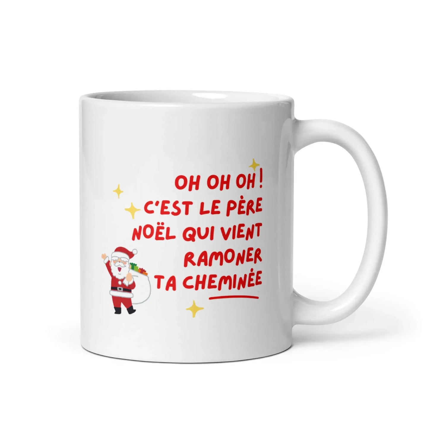 mug insolent et provocateur message festif avec humour tendancieux