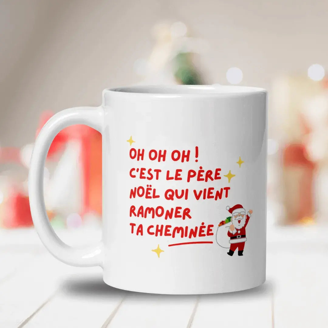 mug drôle et suggestif parfait pour un cadeau de Noël décalé