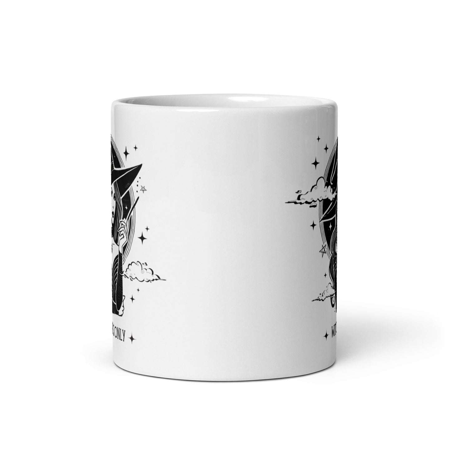 Mug ésotérique avec illustration de sorcière