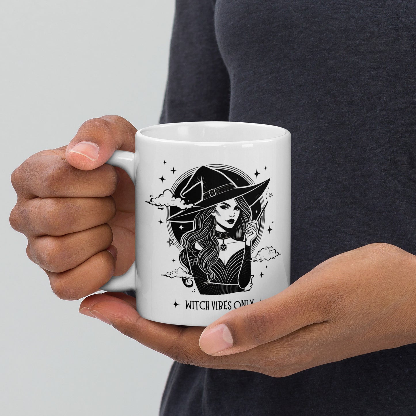 Mug sorcière moderne design ésotérique à offrir
