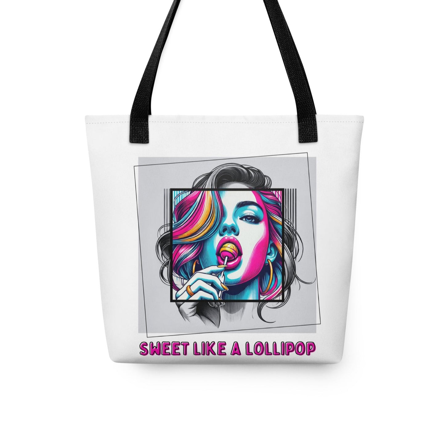 Tote bag fun style bonbon message humoristique