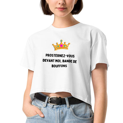 t-shirt slogan envoyer chier les gens