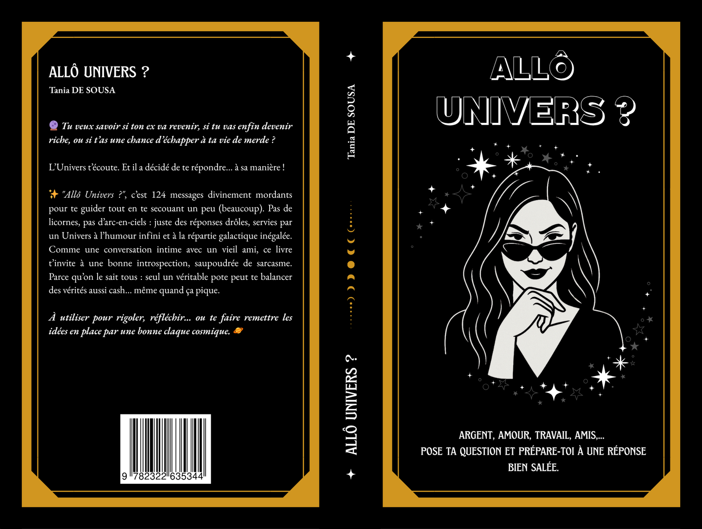 livre oracle allo univers de Tania De Sousa