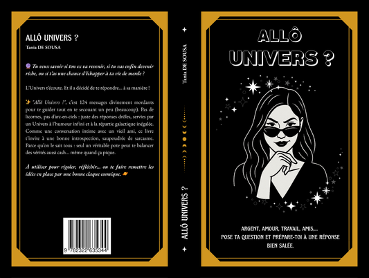 livre oracle allo univers de Tania De Sousa