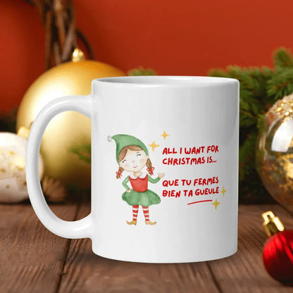 mug drôle et provocateur cadeau de Noël parfait