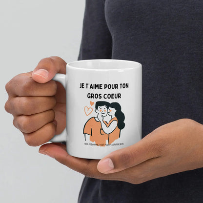 Mug cadeau parfait pour un couple avec humour et piquant