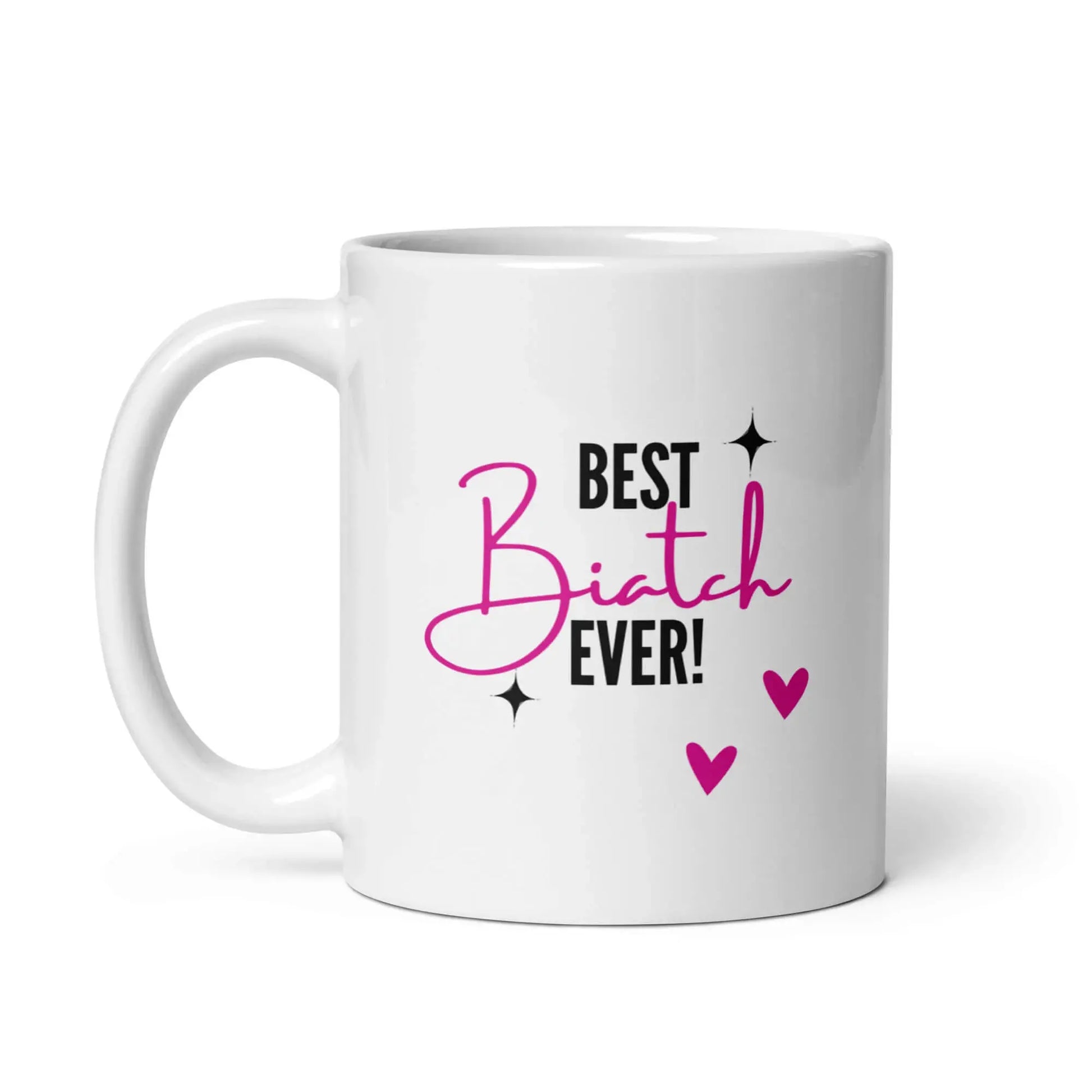 mug humoristique insolent punchline badass best biatch ever