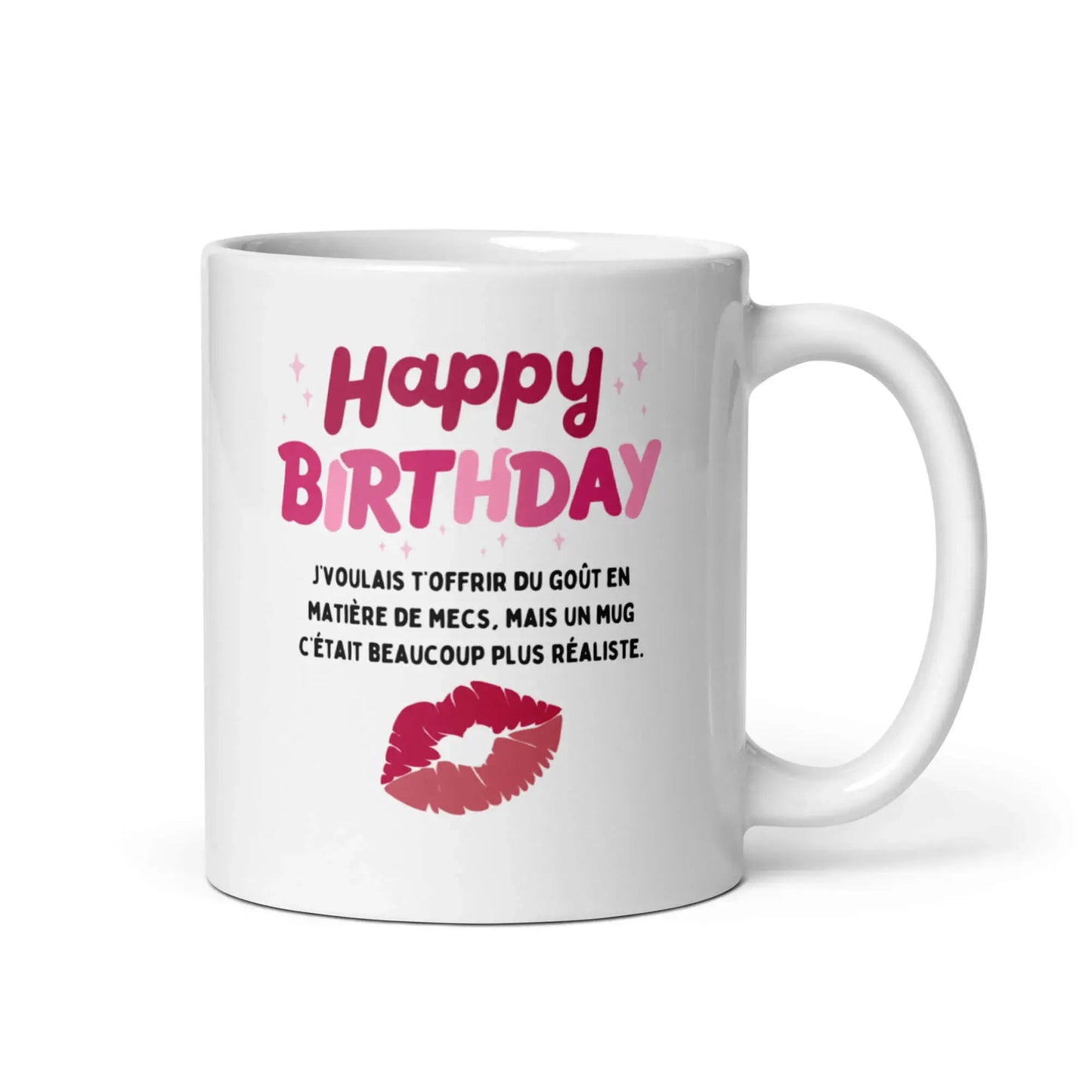 Mug insolent et sarcastique pour un anniversaire avec humour
