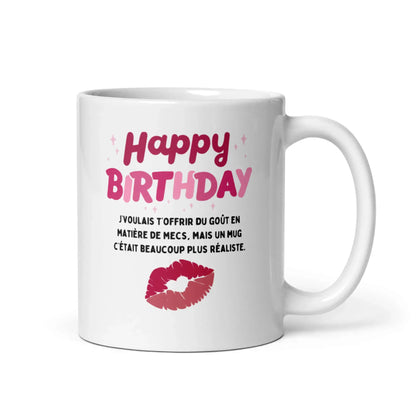 Mug insolent et sarcastique pour un anniversaire avec humour