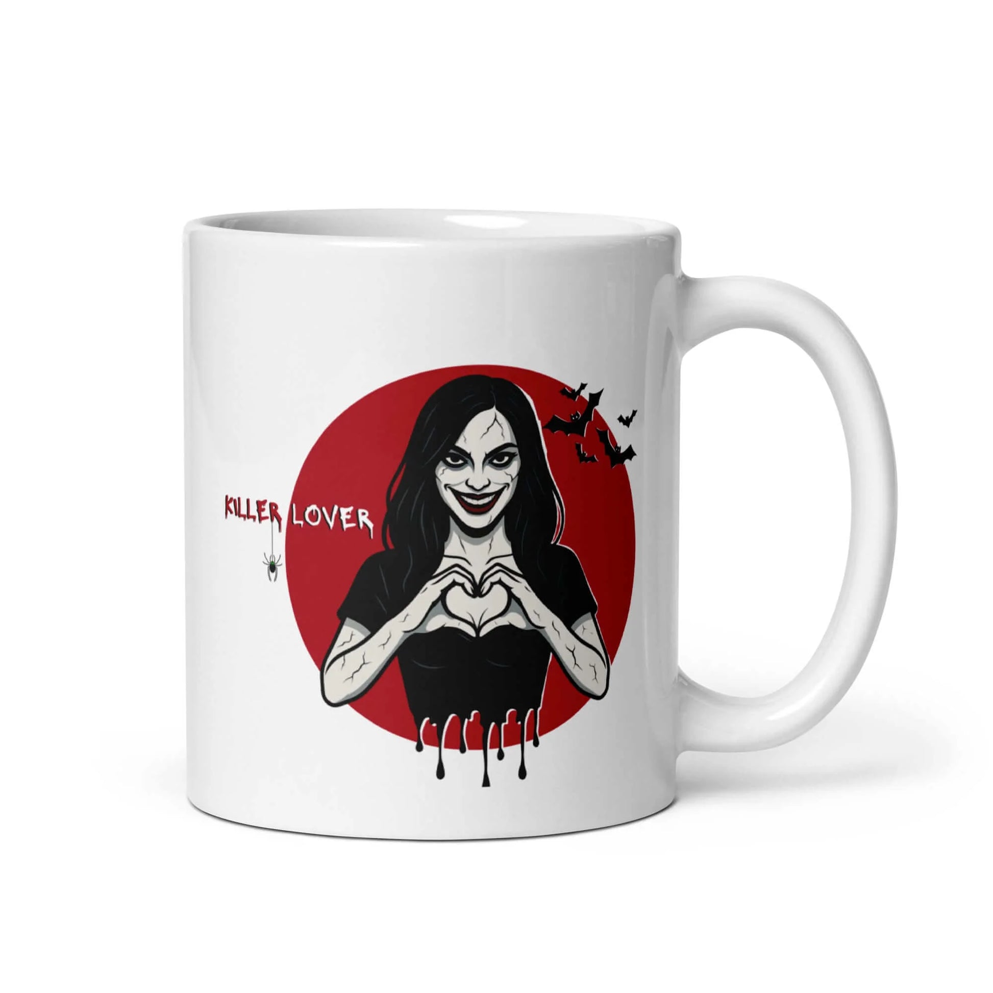 mug femme et chauve souris