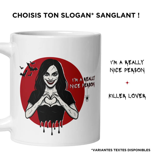mug ambiance macabre et sanglant