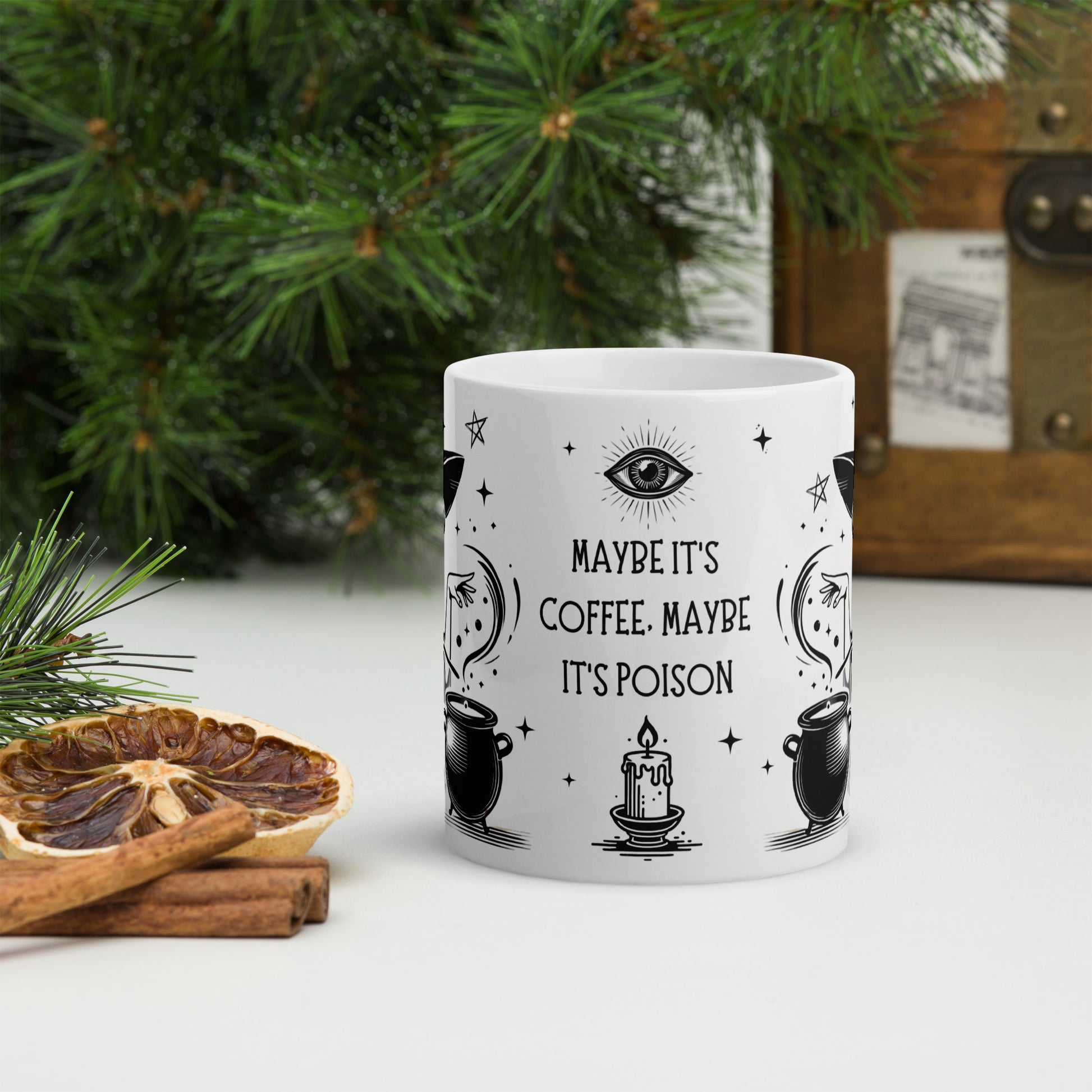 Mug sorcière et potion magique cadeau