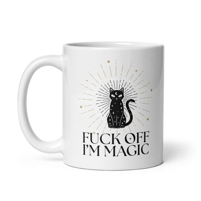 Mug mystique sorcière et chat noir