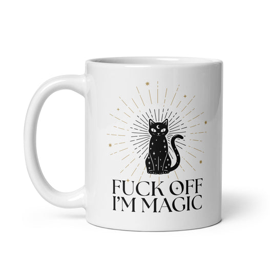 Mug mystique sorcière et chat noir