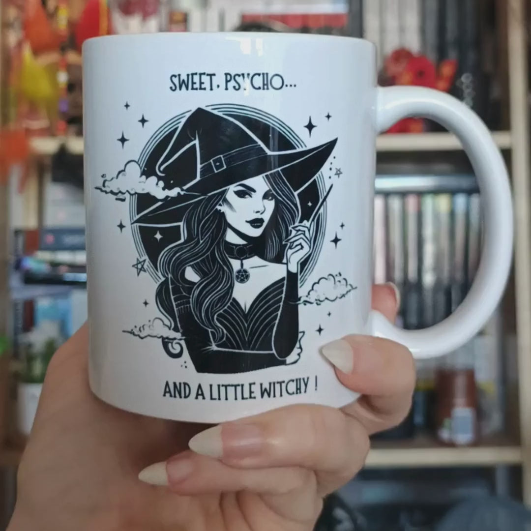 mug jolie sorcière bien aimée magique