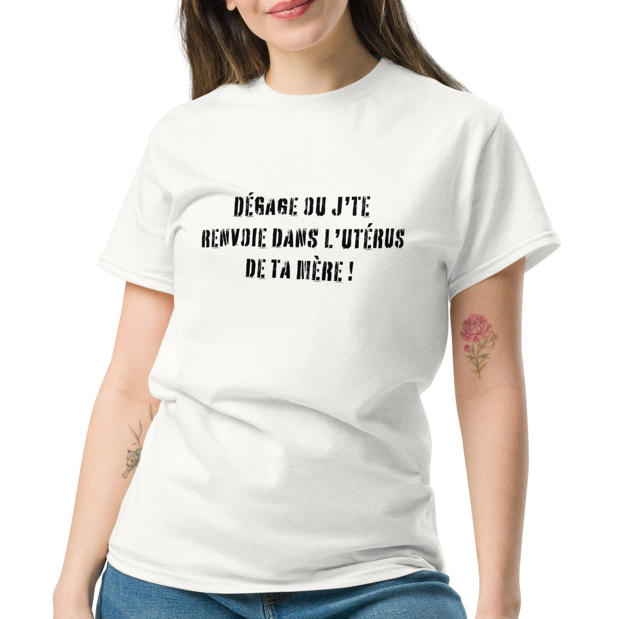 t-shirt unisexe insulte drôle