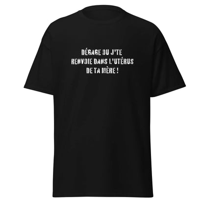t-shirt slogan insulte original