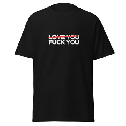 t-shirt unisexe slogan insultant et osé