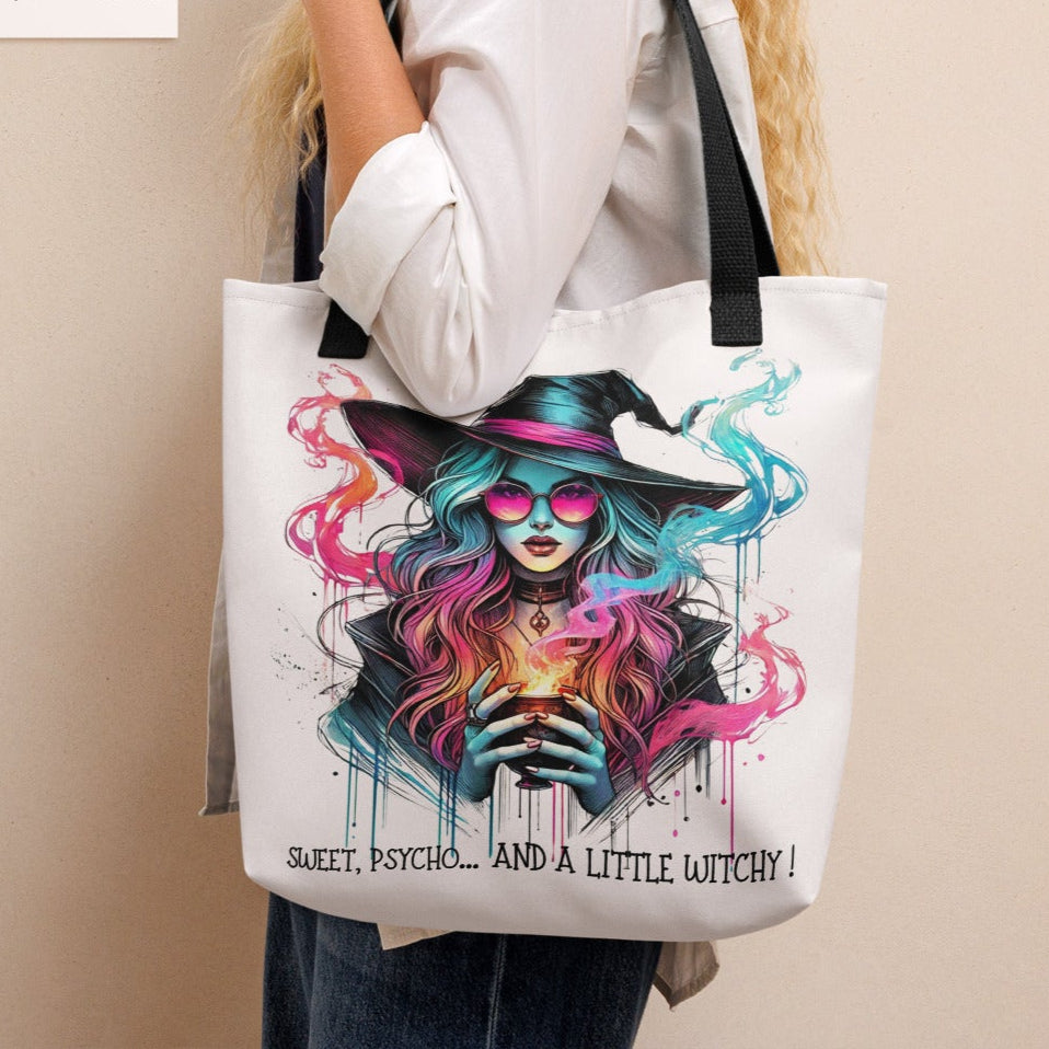 Tote bag original ambiance witchy et magie
