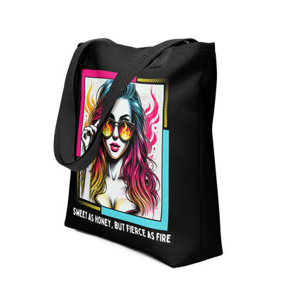 Tote bag citation puissante esprit affirmé